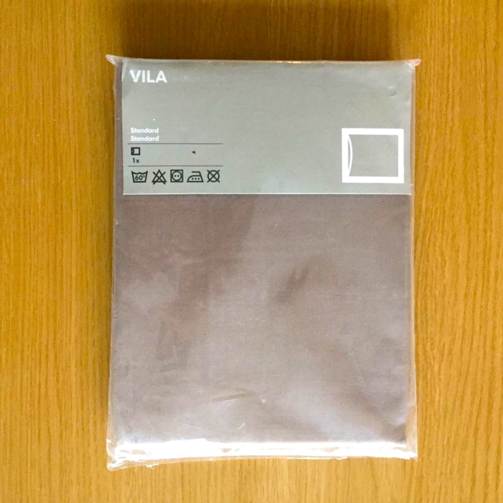 IKEA Vila 100% Cotton Standard Size Pillowcase